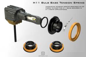 Morimoto - H11/H9/H8: Morimoto 2Stroke 3.0 LED Bulb - Image 5