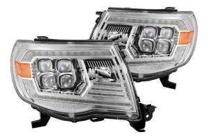 AlphaRex - ARex Nova LED Headlights: Toyota Tacoma (05-11) - Chrome (Set) - Image 4