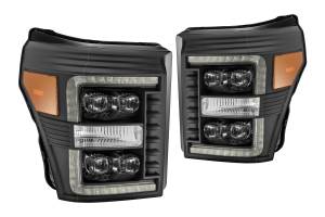 AlphaRex - ARex Nova LED Headlights: Ford Super Duty (11-16) - Chrome (Set) - Image 3
