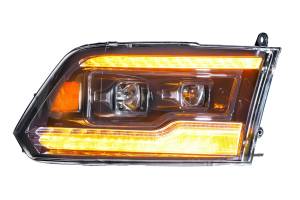 Morimoto - XB LED Headlights: Dodge Ram (09-18) (Pair / Amber DRL) - Image 4