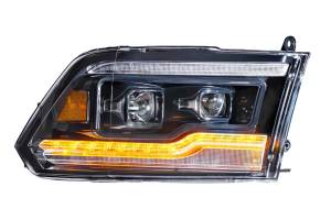 Morimoto - XB LED Headlights: Dodge Ram (09-18) (Pair / Amber DRL) - Image 3
