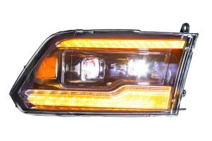 Morimoto - XB LED Headlights: Dodge Ram (09-18) (Pair / Amber DRL) - Image 5