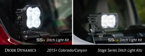 Diode Dynamics - DD SSC2 Ditch Kit: 15-20 GMC Canyon (Sport / Yellow / Combo) - Image 5