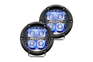 RIGID Industries - Rigid 360-Series LED Light: (4in / Diffused / White Backlight / Pair) - Image 4