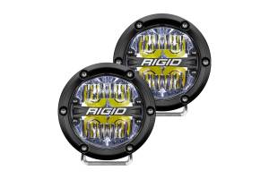 RIGID Industries - Rigid 360-Series LED Light: (4in / Diffused / White Backlight / Pair) - Image 6