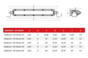 RIGID Industries - Rigid Radiance Plus SR-Series LED Light: (30in / RGBW Backlight) - Image 5