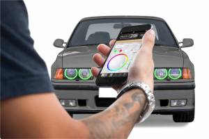 Profile - BMW 3 Series (93-99): Profile Prism Fitted Halos (Kit) - Image 5