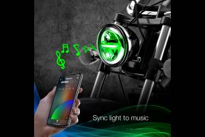 XK Glow - XKChrome RGB LED 5.75in Headlight Kit: Black w/o Controller - Image 3