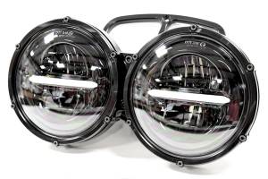 XK Glow - XKChrome RGB LED 5.75in Headlight Kit: Black w/o Controller - Image 9