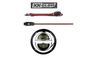 XK Glow - XKChrome RGB LED 5.75in Headlight Kit: Chrome w/ Controller - Image 7