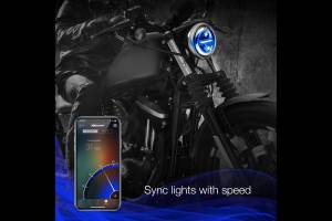 XK Glow - XKChrome RGB LED 5.75in Headlight Kit: Chrome w/o Controller - Image 6