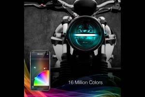 XK Glow - XKChrome RGB LED 5.75in Headlight Kit: Chrome w/o Controller - Image 2