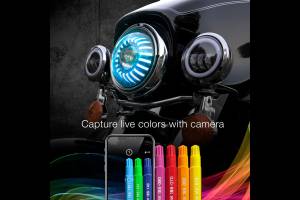 XK Glow - XKChrome RGB LED 7in Harley Headlight Kit w/o Controller - Image 4
