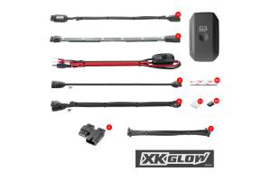 XK Glow - XKChrome RGB LED MC Accent Light Kit: 14x Pods, 12x 10in Strips - Image 2