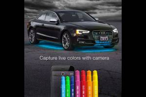 XK Glow - XKChrome RGB LED MC Accent Light Kit: 10x Pods, 8x 10in Strips - Image 6