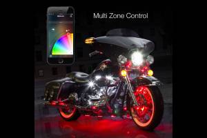 XK Glow - XKChrome RGB LED MC Accent Light Kit: 6x Pods, 2x 10in Strips - Image 7