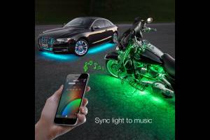 XK Glow - XKChrome RGB LED MC Accent Light Kit: 8x Pods, 4x 10in Strips - Image 4