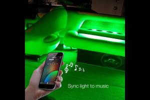 XK Glow - XKChrome RGB LED Boat Accent Light Kit: 8x 36in, 8x 9in Strips w/ Dash Mount Controller - Image 5