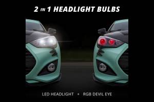 XK Glow - XKChrome RGB LED Bulbs: 880 w/ Controller (Pair) - Image 7