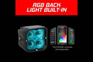 XK Glow - XKChrome RGB LED Cube Light Kit: Flood / Flush (Pair) - Image 2