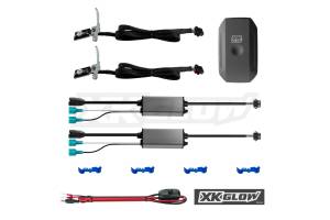 XK Glow - XKChrome RGB LED Demon Eyes (Pair w/o Controller) - Image 2