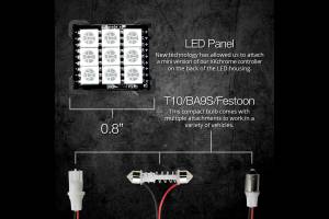 XK Glow - XKChrome RGB LED Festoon Bulb Kit - Image 3