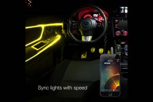 XK Glow - XKChrome RGB LED Fiber Optic Accent Kit: 6x 6ft Strips - Image 9