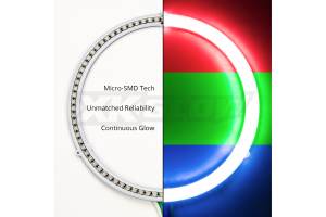 XK Glow - XKChrome RGB LED 7in Halo Kit w/o Controller - Image 4