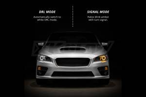 XK Glow - XKChrome RGB LED Halo Kit: 90mm (w/ Controller) (Pair) - Image 3