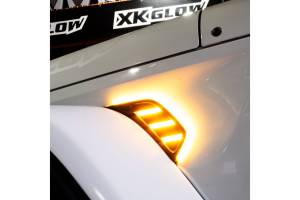 XK Glow - XKChrome RGB LED Jeep Air Vent Light Kit: w/ Controller - Image 5