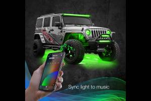 XK Glow - XKChrome RGB LED Rock Light Kit: 4pc - Image 7
