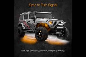 XK Glow - XKChrome RGB LED Rock Light Kit: 4pc - Image 5