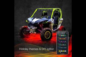XK Glow - XKChrome RGB LED Rock Light Kit: 8pc w/ Dash Mount Controller - Image 8