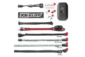 XK Glow - XKChrome RGB LED Underglow Kit: 6x 10in Tubes - Image 2