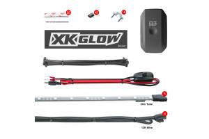 XK Glow - XKChrome RGB LED Underglow Kit: 8x 24in Tubes - Image 3