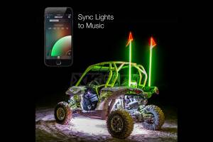 XK Glow - XKChrome RGB LED UTV Accent Light Kit: 16x Pods, 2x 24in, 10x 12in Strips - Image 7