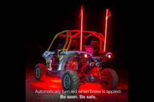 XK Glow - XKChrome RGB LED UTV Accent Light Kit: 18x Pods, 2x 24in, 14x 12in Strips - Image 6