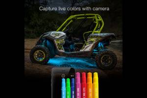 XK Glow - XKChrome RGB LED UTV Accent Light Kit: 18x Pods, 2x 24in, 14x 12in Strips - Image 8