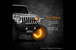 XK Glow - XKChrome RGB LED Wheel Rings: 15-18in Adjustable / 4pc Set w/ Dash Mount Controller - Image 5