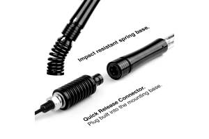 XK Glow - XKChrome RGB LED Whip Lights: 48in / Pair w/ Dash Mount Controller - Image 2