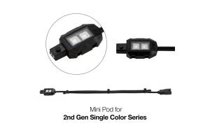 XKGlow 2G LED Light Pod: Blue