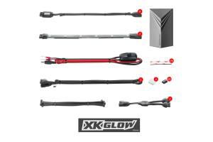 XK Glow - XKGlow Accent Light Kit: 7-Color RGB / 10x Pods, 8x 10in Strips - Image 3