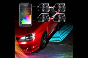 XK Glow - XKGlow CurbFX Projector Accent Lights: Angel Wing (Pair) - Image 2