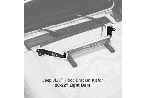 XK Glow - XKGlow Light Bar Bracket Kit: Jeep JT / Rear Bumper / 6in - Image 5
