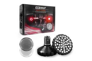 XK Glow - XKGlow Motorcycle Turn Signal Kit: Rear / 1156 Bullet / Clear - Image 2