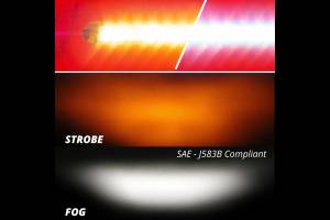 XK Glow - XKGlow Razor LED Light Bar: 6in / Driving - Image 4