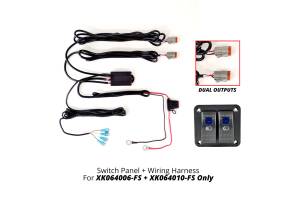 XK Glow - XKGlow Switch Panel: 2-Button (for Fog+Strobe Combo) - Image 8