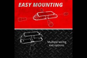 XK Glow - XKGlow UTV Street Legal Conversion Kit: 2x White, 6x Red, 6x Amber Pods - Image 2