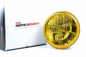 Holley - Holley RetroBright Headlight: Modern White (7" Round) - Image 8