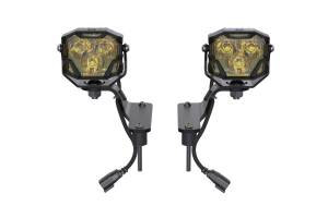 Morimoto - Morimoto 4Banger A-Pillar Kit: Wrangler JL (HXB Yellow Spot Beam) - Image 2